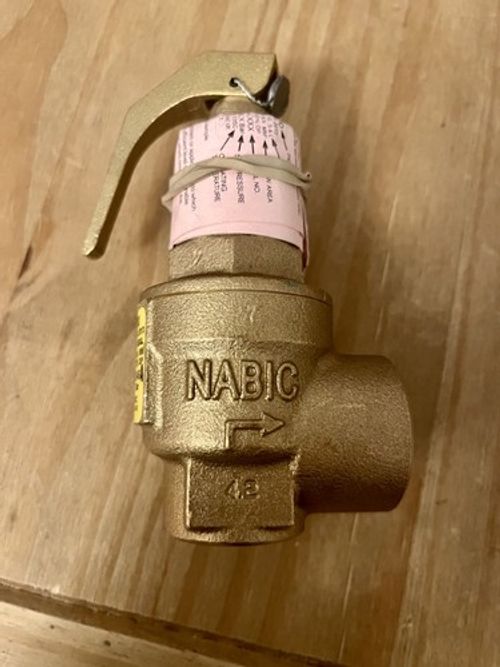 Nabic Safety Valve FIG 500 DN20 6 Bar Up to 195C