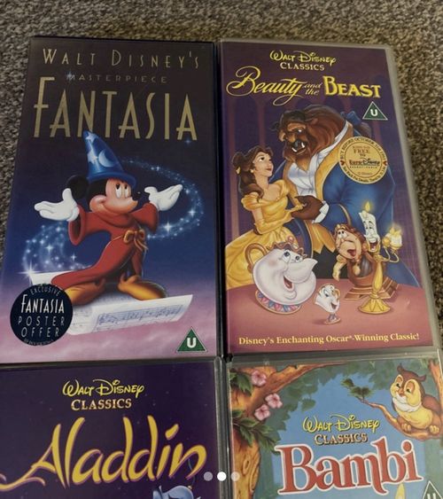 6 Classic Disney Films On VHS — image 2