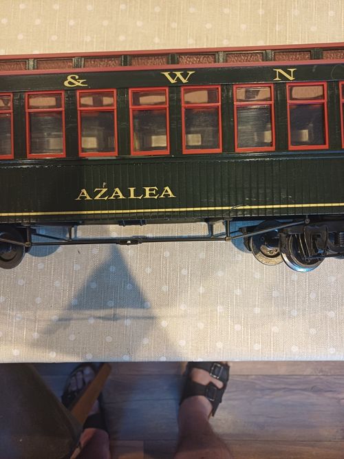 Bachmann Big Haulers G Scale ET&WNC No.10 AZALEA Observation Car Metal Wheels — image 3