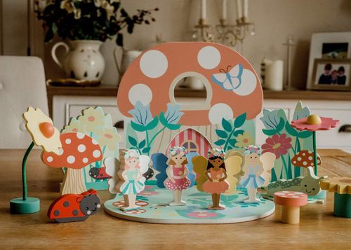 Orange Tree Toys Fairy House Play Set – Magical Wooden Toy for Kids NEW — image 6
