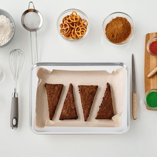 1Pc Large Stainless Steel Baking Tray Rectangular Baking Tray for Restaurant UK — image 9