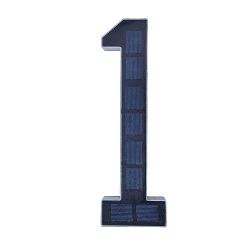 Solar LED House Numbers & Letters, 6.7 Inch Lighted House Numbers for Outside