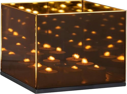 Dreibach Infinity 9 Tea light Candle Holder Mirror Box Perfect Christmas Present — image 2