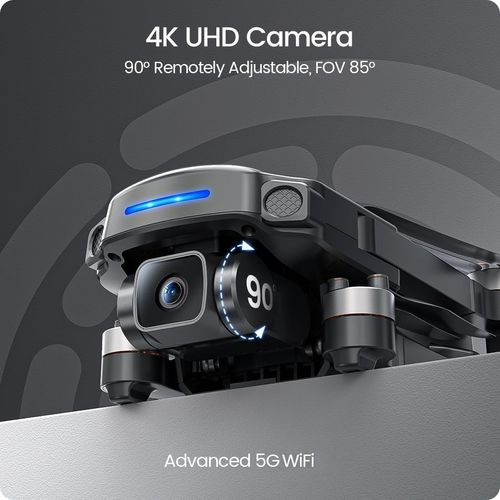 Holy Stone HS360S GPS Drone with 4K Camera for 14.1 x 9.4 x 5.6 cm, Black — image 2