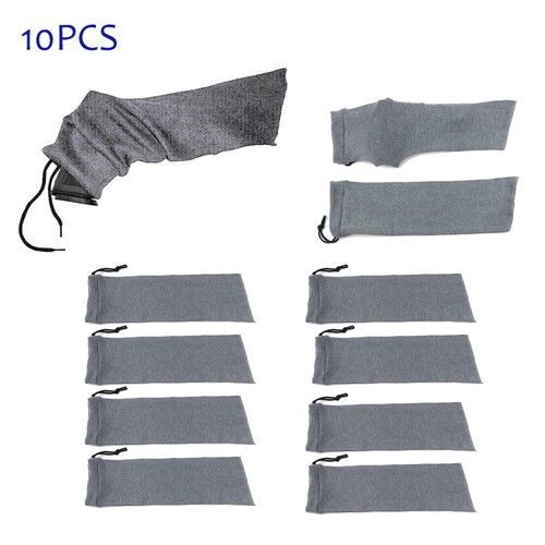 10PCS 14in Tactical Gun Socks Silicone Treated Pistol Sleeve Handgun Sock Cover