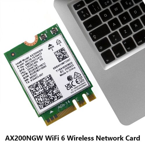 M.2 Wireless Network Card 802.11ax Bluetooth 5.2 Adapter Module AX200NGW WiFi — image 4