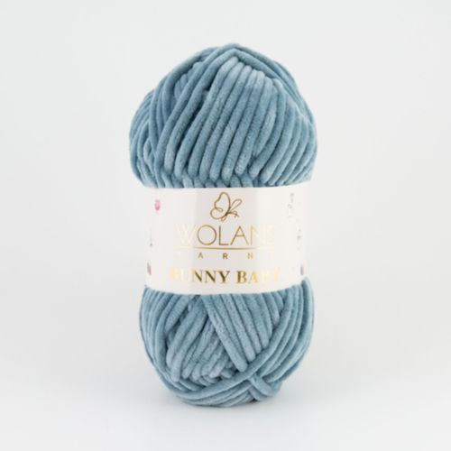 Wolans Bunny Baby Chenille Yarn, Amigurumi, Knitting, Crochet Wool  100g — image 1