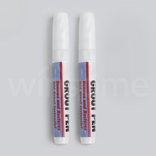 1/2/3 Grout Pen Revives & Restores Tile Grout Anti-Mould Whitening Pen White