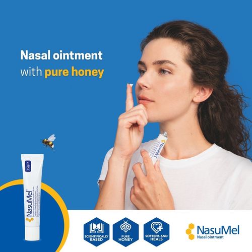 NasuMel Nasal Ointment with Pure Honey – Natural Relief for Dry or Cracked Nose — image 2