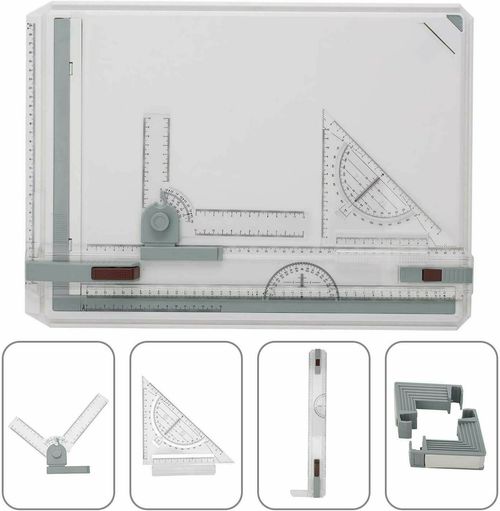 A3 High Quality Drawing Board Table Desk Board Art Craft Table Adjustable Angle — image 3