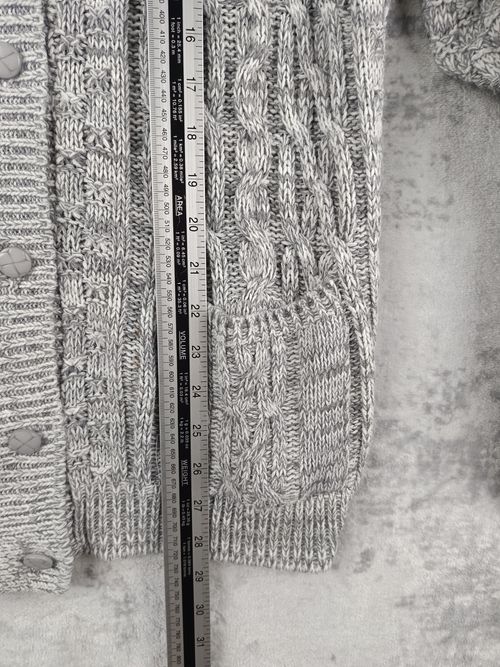 Vintage Emma Collection Cable Knit Cardigan Size S/M — image 10