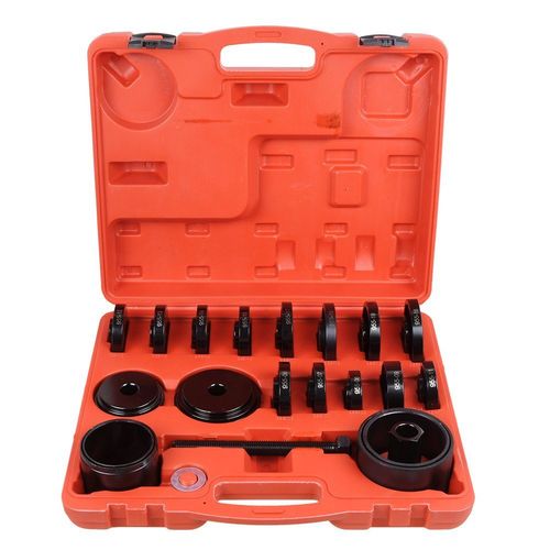 12 Ton Workshop Press Machine Hydraulic Bench & 23x Bearing Bush Driver Seal Kit — image 4