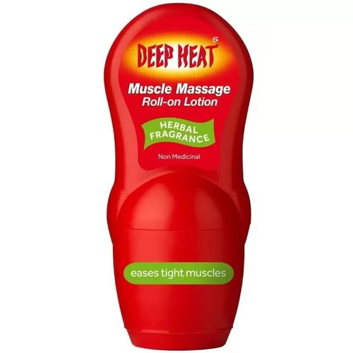 6 X Deep Heat Muscle Massage Roll On Lotion Deep Heater Massager Heat Rub 50ml — image 2