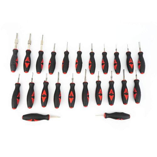 23PC Electrical Terminal Removal Tool Wiring Crimp Connector Pin Release Kit — image 9