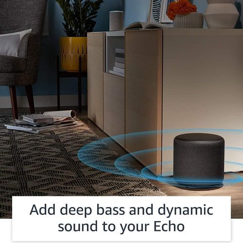 Amazon Echo Sub - Powerful Smart Subwoofer - Deep Bass - Charcoal Grey — image 9