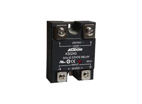 KUDOM 25A 90-280VAC ZERO X & LED PANEL/SURFACE MOUNT SOLID STATE RELAY