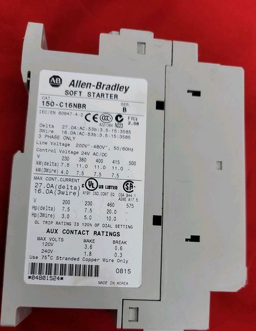 150C16NBR - ALLEN BRADLEY - 150-C16NBR Soft Starter — image 2