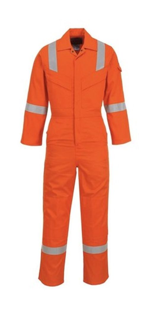 Portwest Hi Vis Coverall Flame Resistant. Welding Overall Knee-Pad BIZ5 NEW XXL