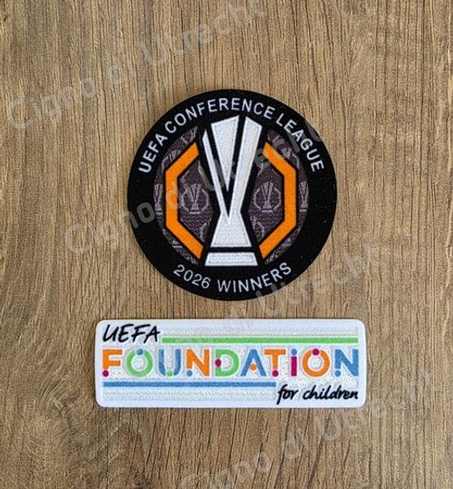 2026-2027 Crystal Palace Europa League Conference League Winner Patch Badge