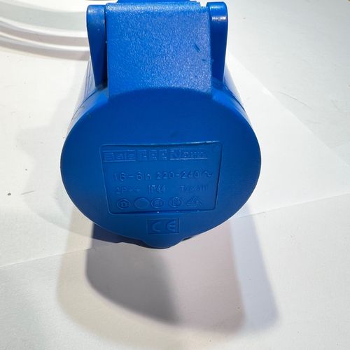 13A to 16A Caravan Cable 1m 1.5mm Rubber Cable Permaplug Plug BALS Socket — image 5