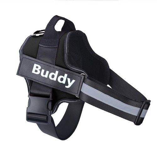 Personalized Dog Harness NO PULL Reflective Breathable Puppy Vest Padded Handle