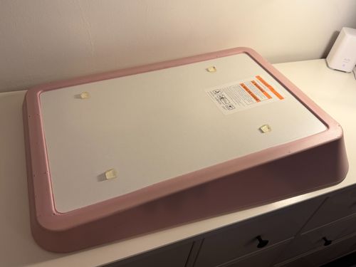 Leander Matty Baby Changing Mat Pink Wipe Clean Foam New Other Unused — image 4