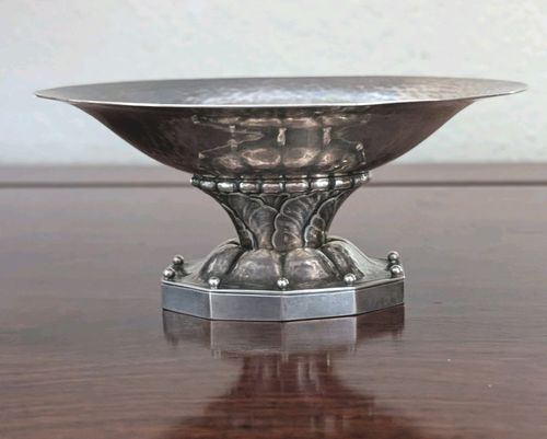 Vintage Georg Jensen Sterling Silver Compote. — image 5