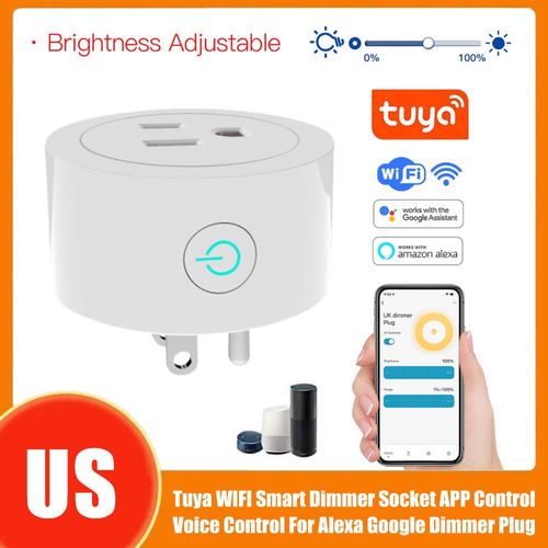 NEW Smart Dimmer Socket APP Control Voice Control For Alexa Google Dimmer Plug — image 20