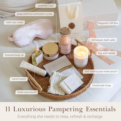 Christmas Gifts for Women - Luxury Pamper Hamper Spa Bath Gift Set for Her — image 4