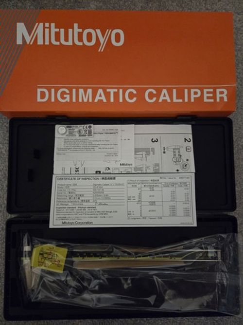 New Mitutoyo 500-197-30 Digital Digimatic Vernier Caliper 200mm/0-8" Absolute