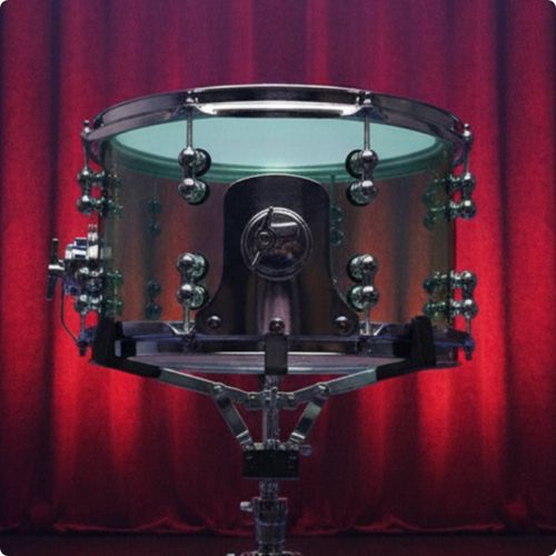 Snare Drum with Throw-off Transparent Instrument Powerful for Drummers — image 2
