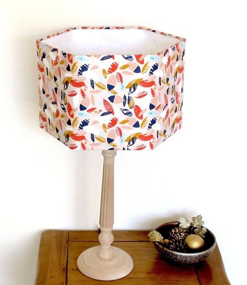 Hexagon Lampshade DIY Kit – Self-Adhesive, Easy to Laminate — image 5