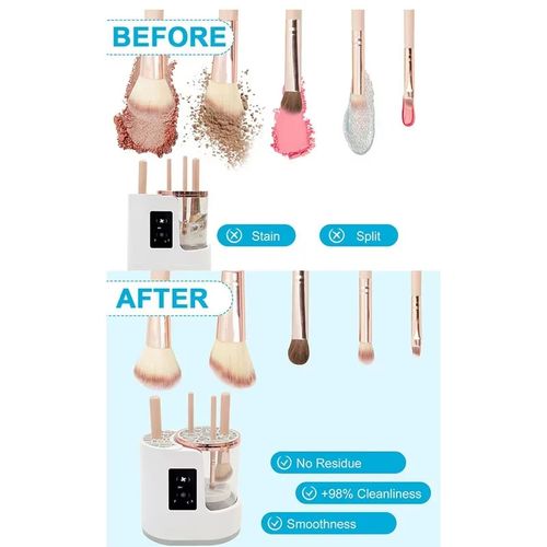 Electric Makeup Brush Cleaner Machine Portable Automatic USB Cleaning Tool Dryer — image 12