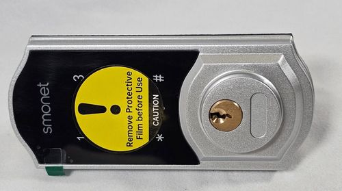 Smart Door Lock with Handle, Fingerprint Keyless Entry Electronic Digital Keypad — image 2