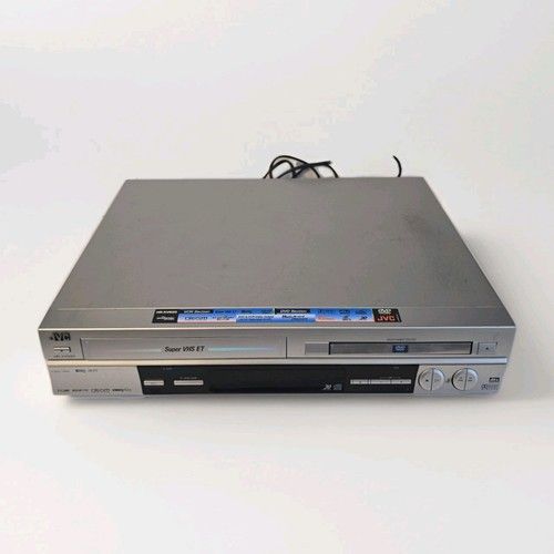 JVC HR-XVS20EK VHS S-VHS DVD Combi Player Recorder - DVD Tested Working