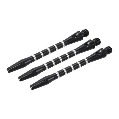 3 Dart Stems/Shafts Aluminium Metal  53mm Black Red Blue Yellow Green Purple UK