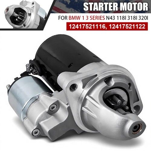 Starter Motor for BMW E81 E82 E87 E88 116i 118i 120i 125i 130i 135i 12417521116