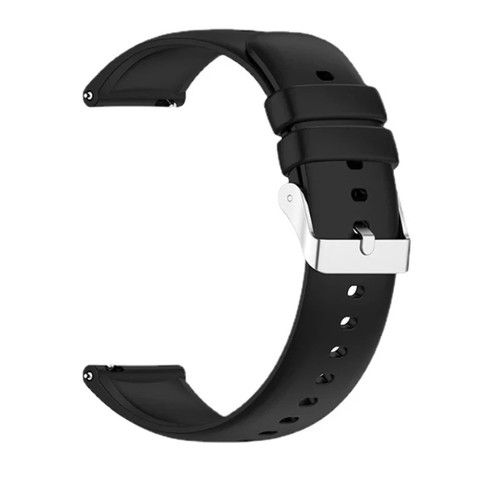 Silicone Rubber Watch Strap Smart Band 20mm 22mm Quick Release