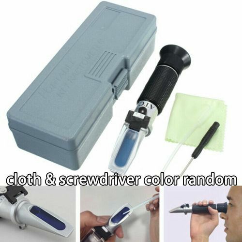 Brix Refractometer ATC For Wort Beer Specific Gravity 1.000-1.120 Hydrometer — image 8