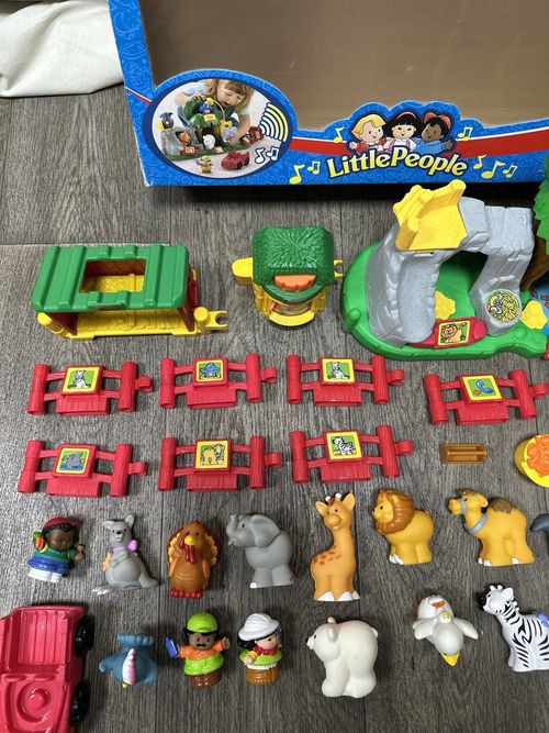Fisher Price Little People Animal Zoo Playset With Figures Toy Bundle Boxed — image 10