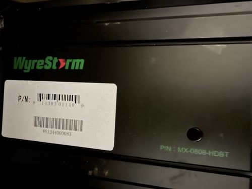 WyreStorm MX-0808-HDBT 8x8 HDBaseT Matrix Switcher Touchscreen 7 Modules — image 6