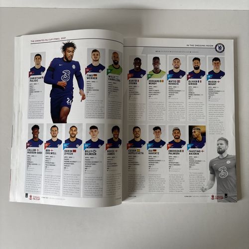 2021 FA Cup Final Programme Chelsea v Leicester City — image 5