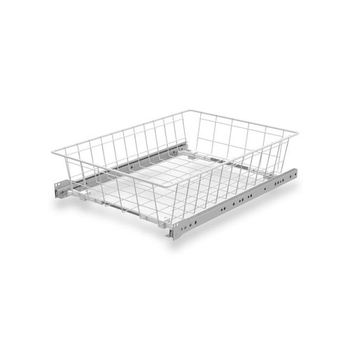 Pull Out Wire Basket Drawer Wardrobe Storage Organiser Drawer 12 Sizes 2 Colours — image 3