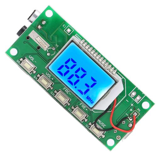 1* FM Module PCB Board W/LCD Display Digital FM Radio Projects Accessories — image 5