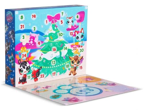Littlest Pet Shop Deluxe Holiday Calendar Advent Figures Lot Toys Set NEW*