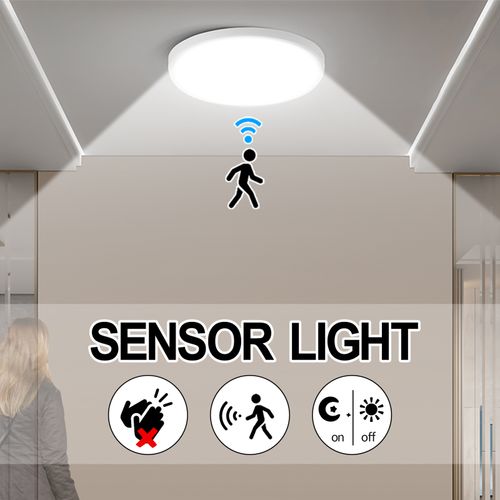 LED Ceiling Light Bathroom Kitchen Living Room Wall Lamp PIR Motion Sensor Light — image 4