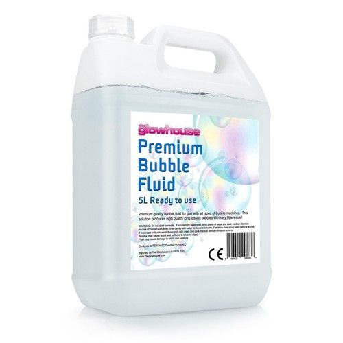 Premium Bubble Fluid 5L Bubble Machine Liquid Kids Party DJ Stage Solution