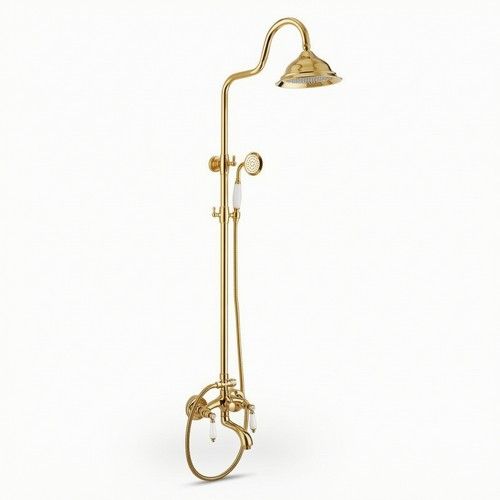 Exposed Shower System Adjustable Shower System with Tub Spout Easy Installation