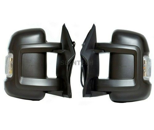 Peugeot Boxer Wing Mirror Short Electric 2006 - 2025 Left and Right Pair NS OS