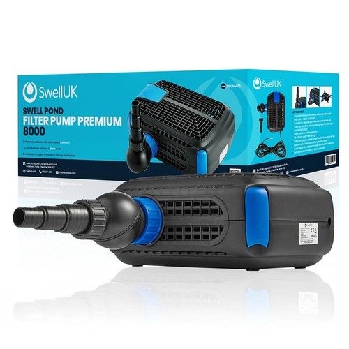 Swell Pond Pump Premium Submersible  3000-20000LPH  Fish, Koi & Solids Handling